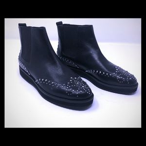 Michael Kors Sofie Studded Ankle Boots 6.5